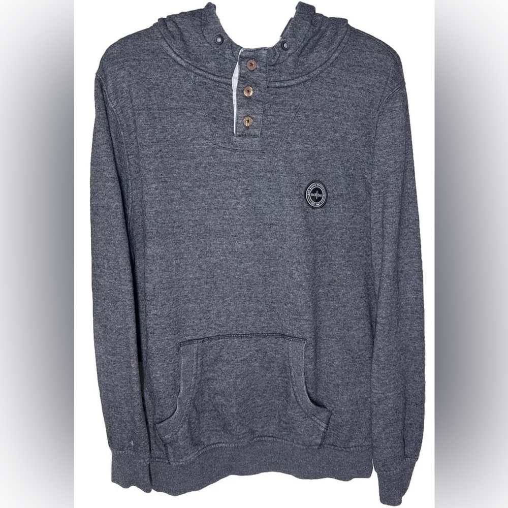 Sundiego |  Pullover Hoodie Grey | Men’s Size Medium | Pre-Owned *No String*